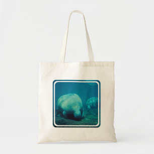 Hänger lös den små totot för Manateefoto Tygkasse