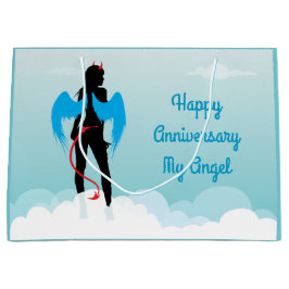 Hänger lös den stora gåvan för den sexiga ängeln