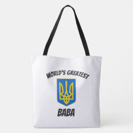 Hänger lös den ukrainska Tryzub för Tygkasse