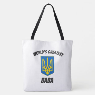 Hänger lös den ukrainska Tryzub för Tygkasse