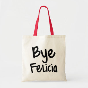 Hänger lös det roliga ordstävet för ByeFelicia Tygkasse