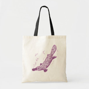 Hänger lös mauve dagligt för näbbdjur tygkasse