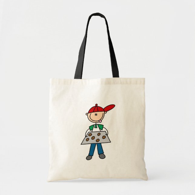 Hänger lös stekheta kakor för pojke tygkasse (Framsidan)