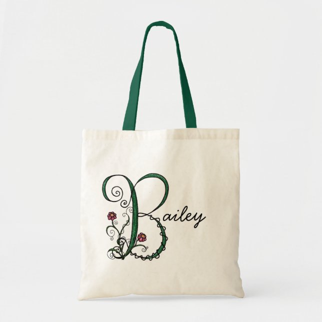 "Hänger lös Vinebrev B" Tygkasse (Framsidan)