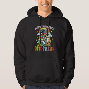 Hänger Med Gnomies Gnome God Jul Tie Dye Hoodie