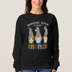 Hänger Med Gnomies Gnome God Jul Tie Dye T Shirt