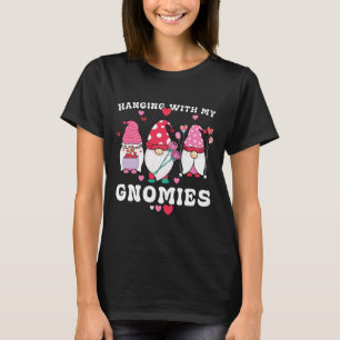 Hänger med mina gnomer söta Alla hjärtans dags tac T Shirt