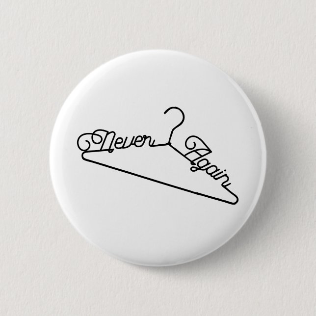 Hanger Roe mot Wade Pro-Choice Knapp (Framsida)