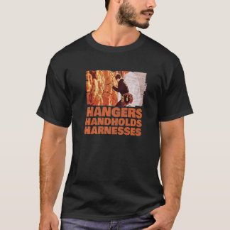 Hangers Handhold Haresses Sten klätterberget T Shirt