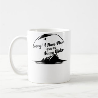 Hängglidare - ledsen jag har planer med min hänggl kaffemugg