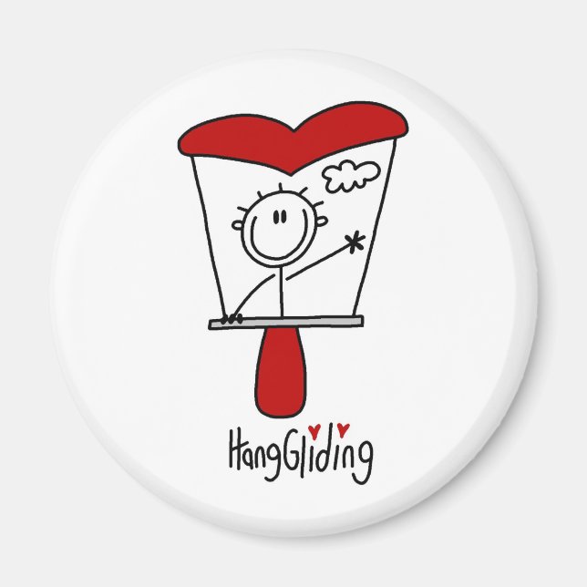 Hängglidning Magnet (Framsidan)