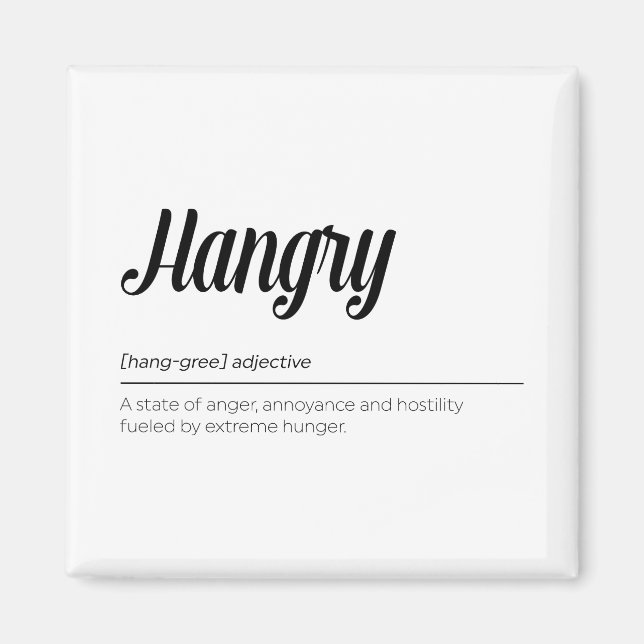 Hangidefinition Magnet (Framsidan)