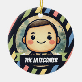 Hangin’ in There… Eventually - Office Christmas  Julgransprydnad Keramik