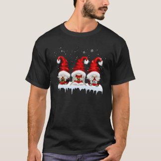 Hangin med min Gnomies julmatchningsfamilj P T Shirt