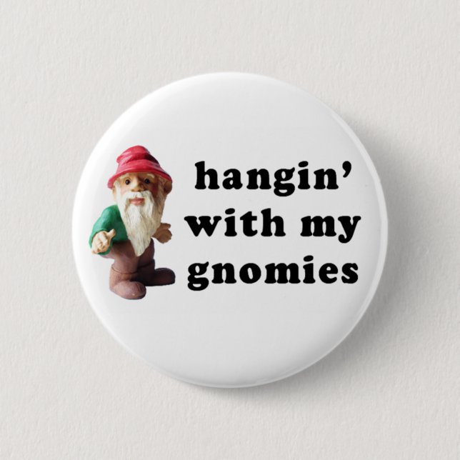 Hangin med min Gnomies Knapp (Framsida)