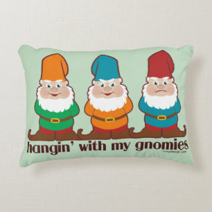 Hangin med min Gnomies Prydnadskudde