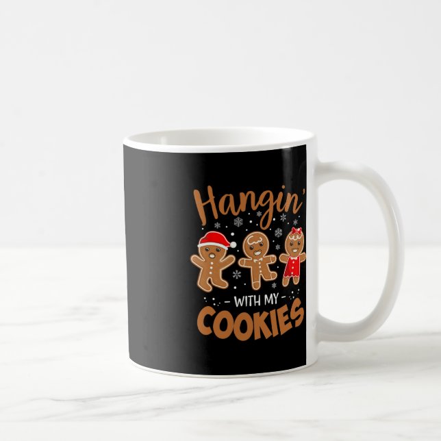 Hangin med mina kakor, bröd Kvinnor jul Kaffemugg (Höger)