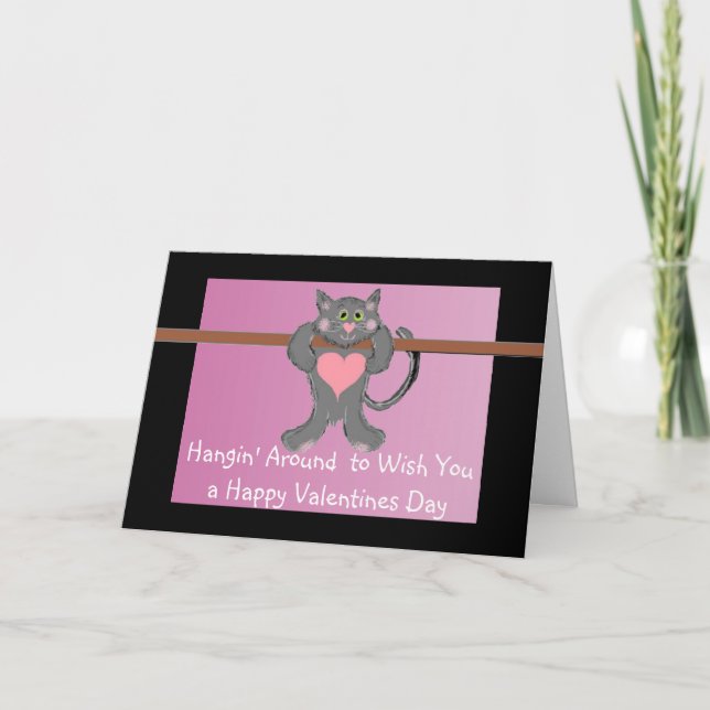 Hangin' runt helgkort (Framsida)