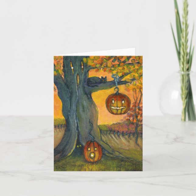 Hangin-ut-anteckningskort Kort (Framsida)