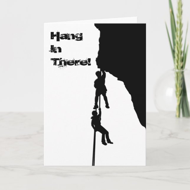 Hangin ut hälsningkort kort (Framsida)