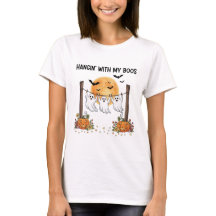 Hangin’ with My Boos | Funny Halloween Women's Tee