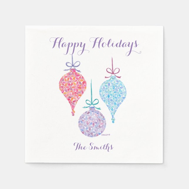 Hanging av prydnadsföremål Cocktail Napkins av Sue Pappersservett (Framsidan)