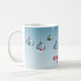 Hanging Baubles Merry Christmas Mug Kaffemugg
