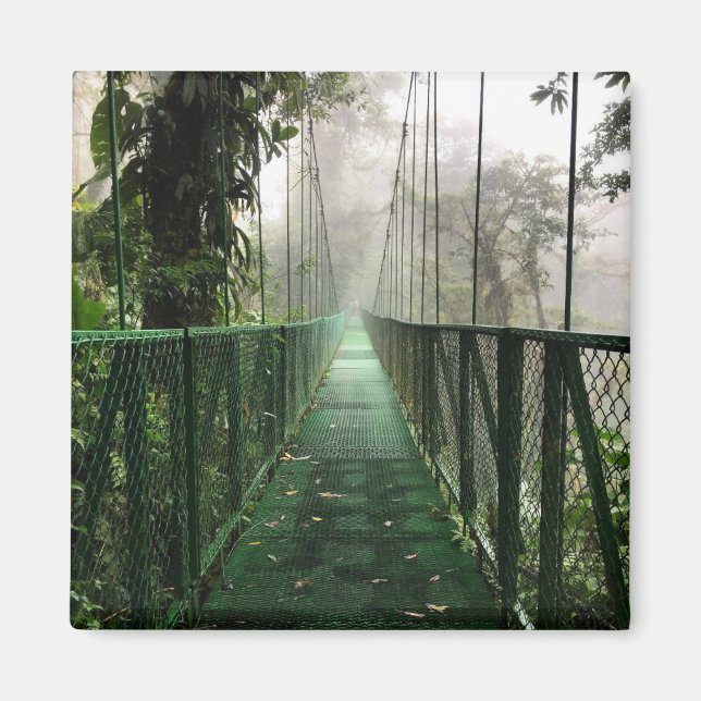 Hanging Bridges, Costa Rica Magnet (Framsidan)