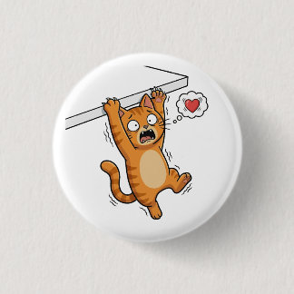 Hanging Cat Panic Button Knapp