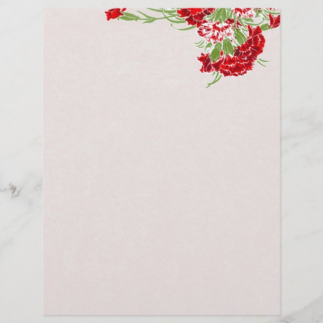 Hanging Flower ~ Letterhead (Framsida)