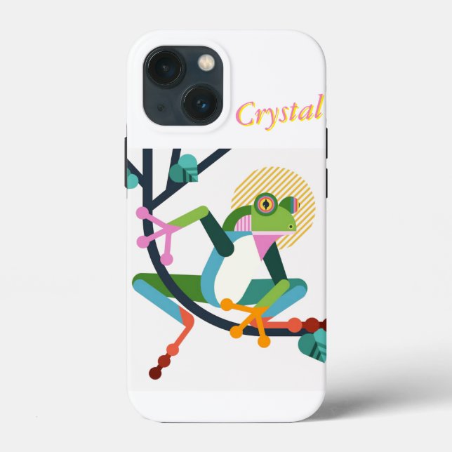 Hanging Frog Apple iPhone 13 mini Fodral (Baksida)