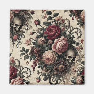 Hanging Gardens i Armen - Gothic Blommigt Magnet