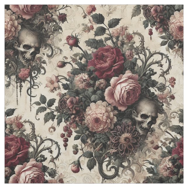 Hanging Gardens of the Arcane - Påstående Tile Tyg (Provkarta)