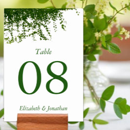 Hanging Ivy Greenery Bröllop Bordsnummer