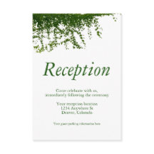 Hanging Ivy Greenery Wedding Reception