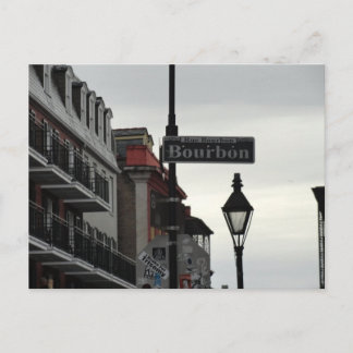 Hanging på Bourbon Street Vykort