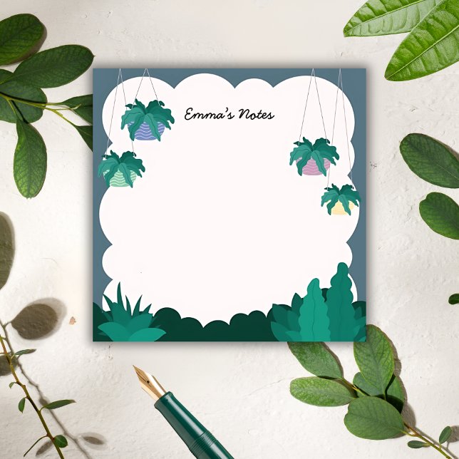 Hanging Plant Pots – Emma's Notes Post-it Block (Skapare uppladdad)
