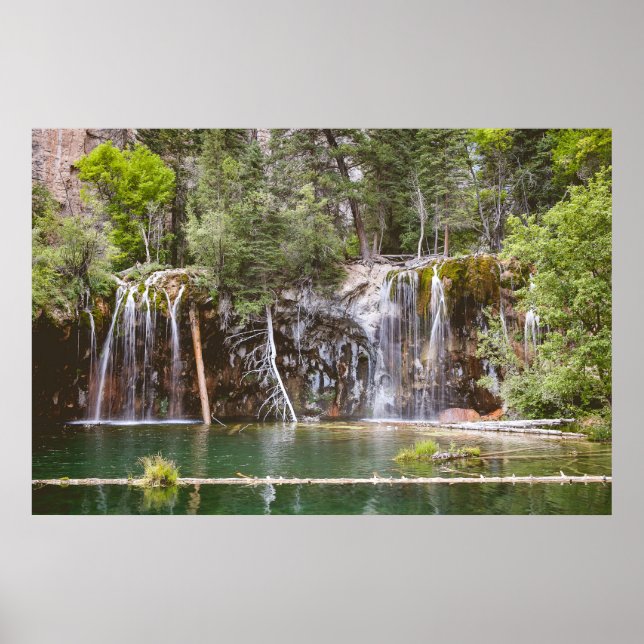 Hanging Sjö Falls Poster (Framsidan)