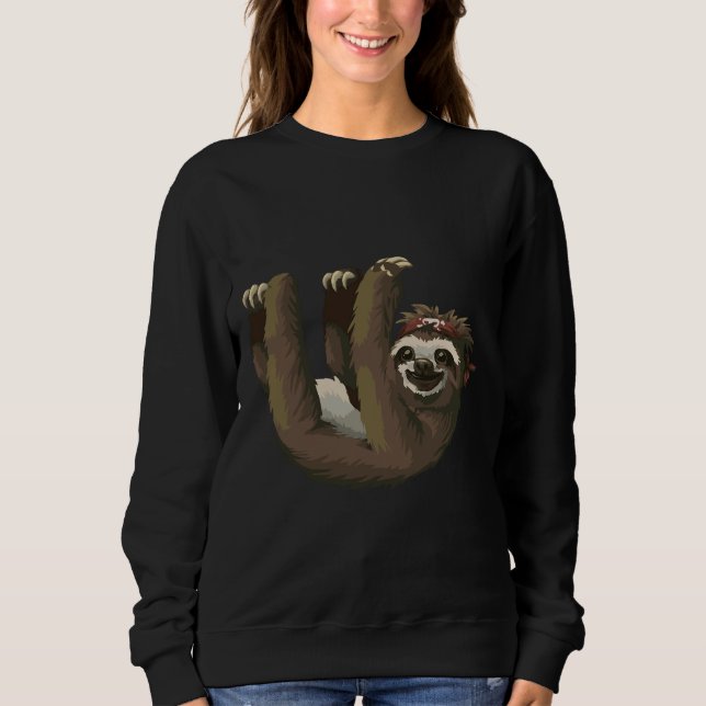 Hanging Sloth 84 T Shirt (Framsida)