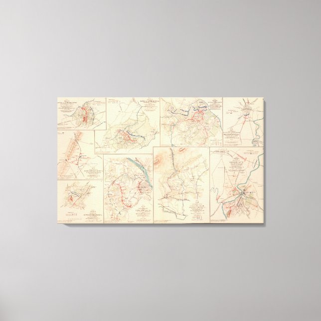 Hanging Sten Monocacy Canvastryck (Framsida)