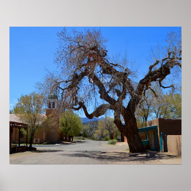 Hanging Träd, Cerrillos, New mexico Poster (Framsidan)