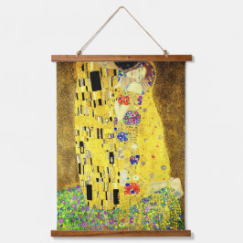 Hanging Wall Tapestry med Klimt's Kiss
