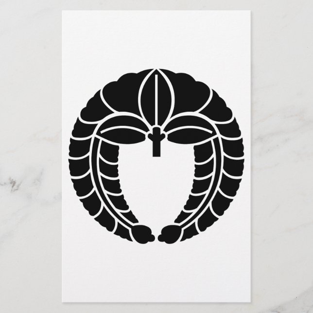 Hanging wisteria brevpapper (Framsida)