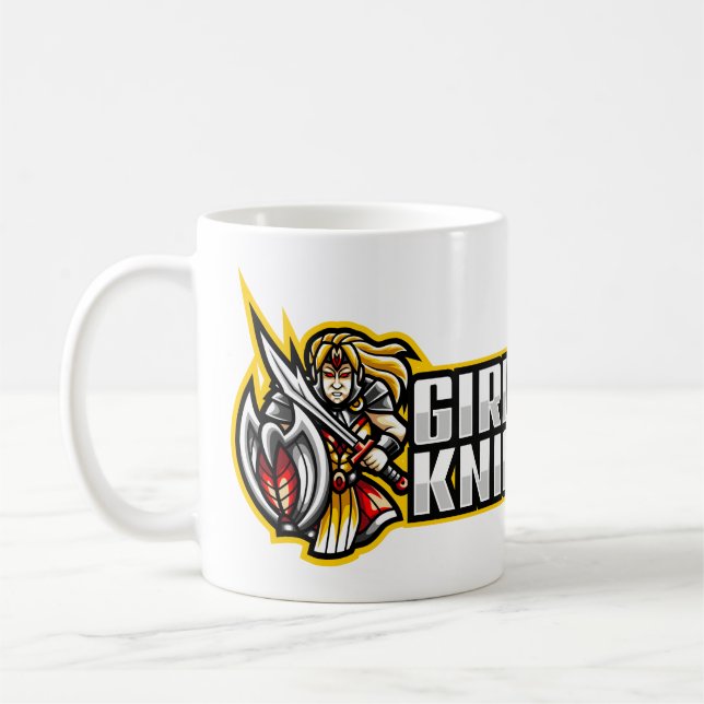 Hängivna krigare kaffemugg (Vänster)
