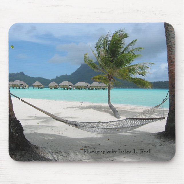 Hängmatta på Bora Bora Mousepad Musmatta (Framsidan)