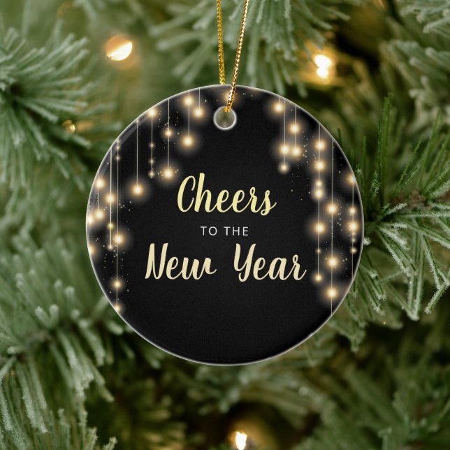 Hängning av Ljus Nyårsafton, Helgdag Julgransprydnad Keramik (Träd)