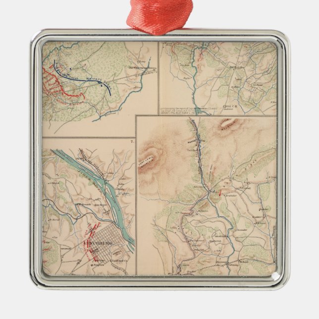 Hängning av monokatin i Sten Julgransprydnad Metall (Framsidan)