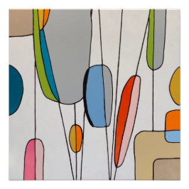 Hängning efter en trådrapportering Poster Perfekt Perfect Poster