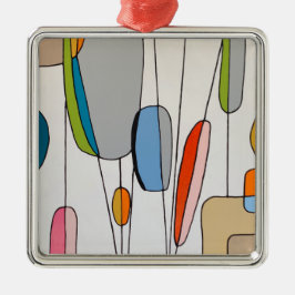 Hängning efter tråd julgransprydnad metall