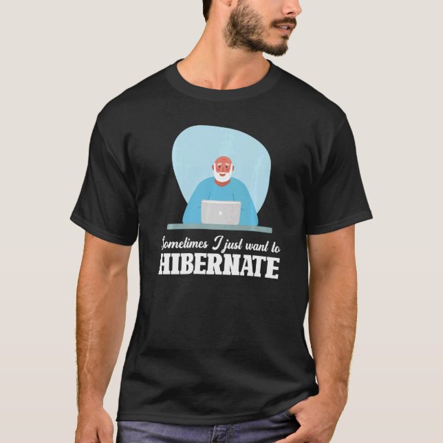 Hängning jag döljer sarkastiska arbetare t shirt (Framsida)